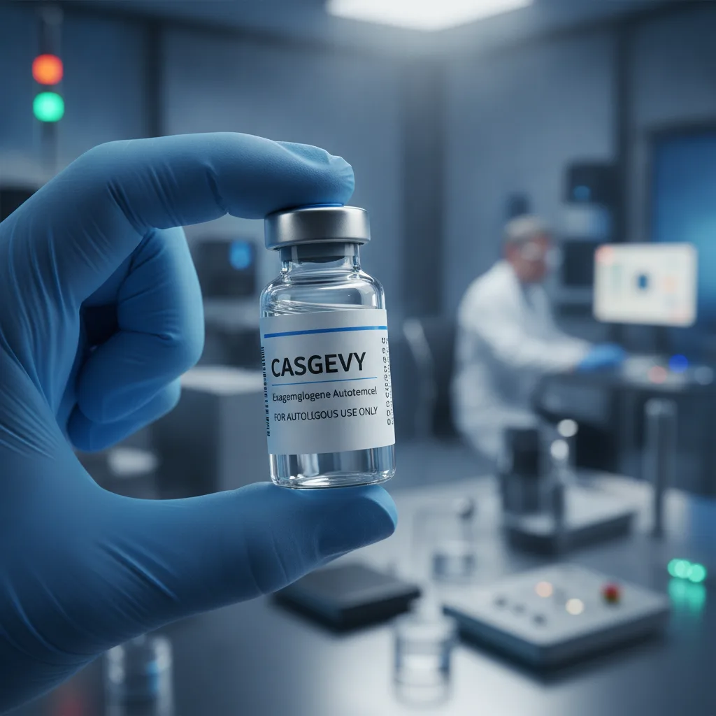Casgevy, the first CRISPR-based gene therapy, was approved in late 2023 for sickle cell disease, mar