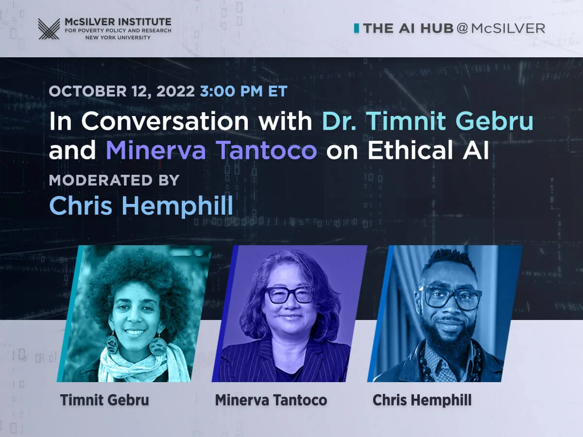 Dr. Timnit Gebru, co-founder of the Distributed AI Research Institute (DAIR), is a leading voice adv