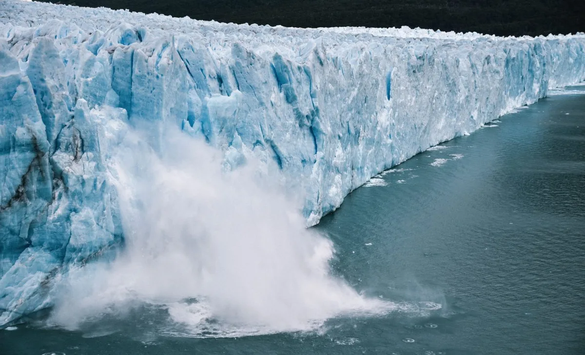 The rapid retreat of glaciers worldwide, such as the Okjökull glacier in Iceland which was declared 