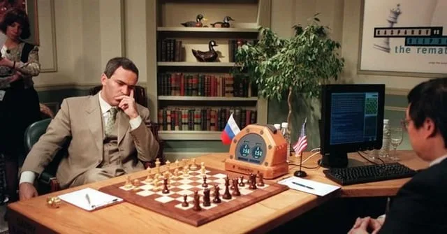 IBM's Deep Blue chess computer made history in 1997 by defeating world chess champion Garry Kasparov