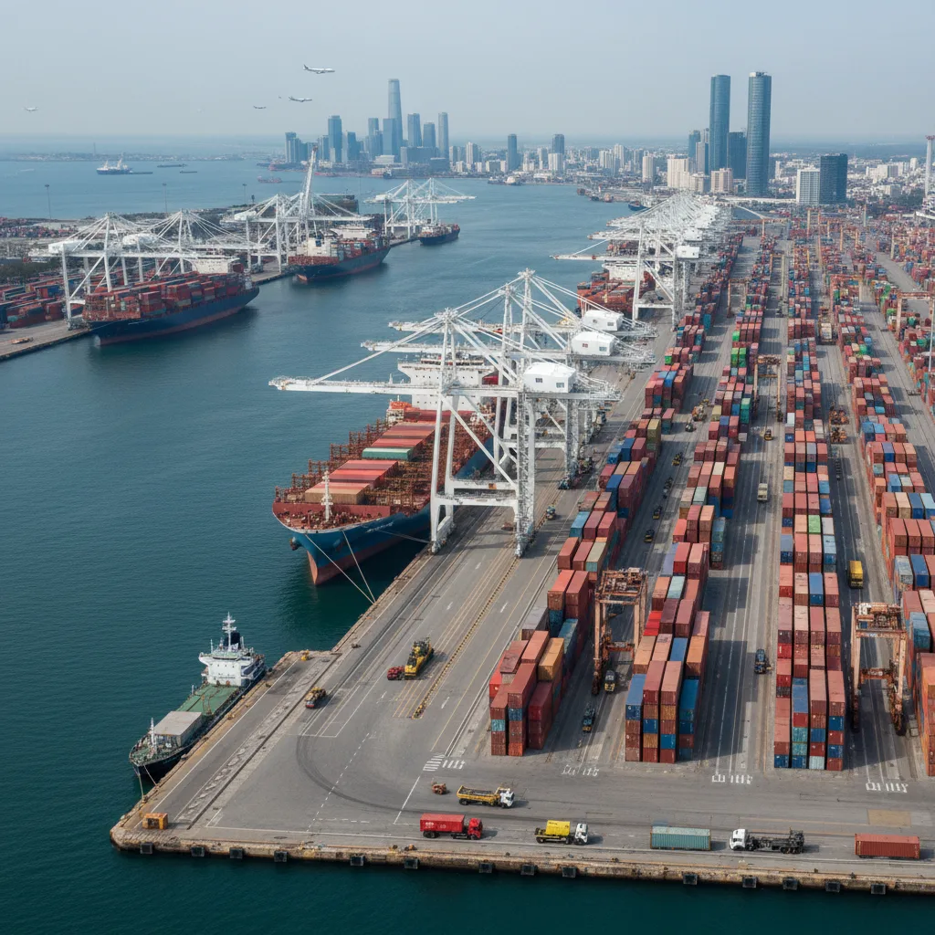 Global trade routes disrupted by economic sanctions.