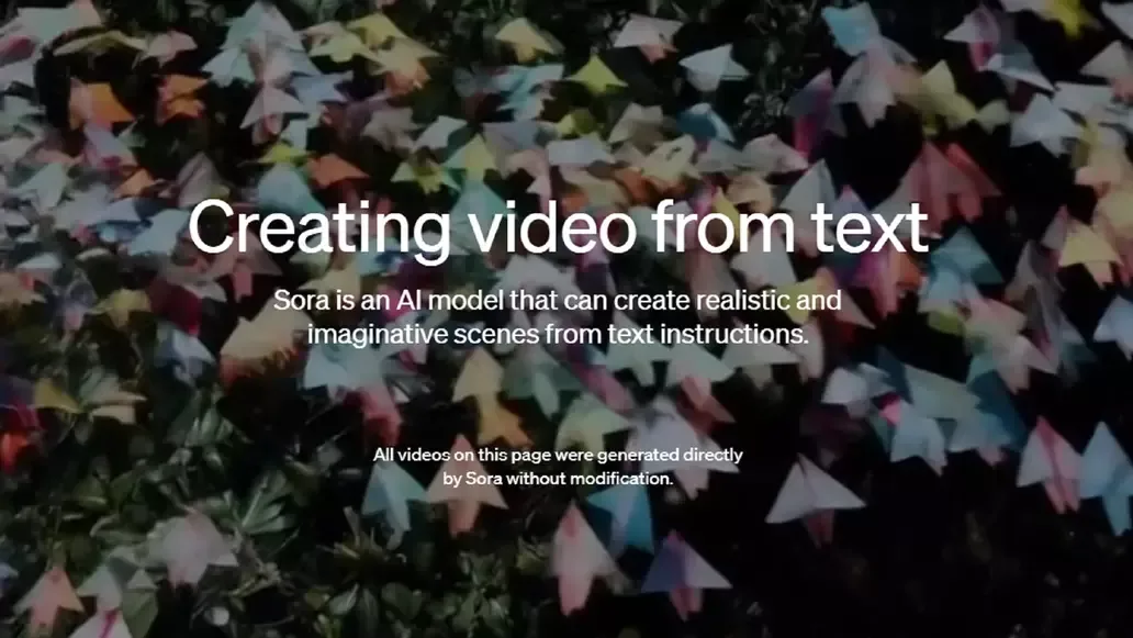 OpenAI's Sora, a groundbreaking text-to-video AI model unveiled in February 2024, can generate highl