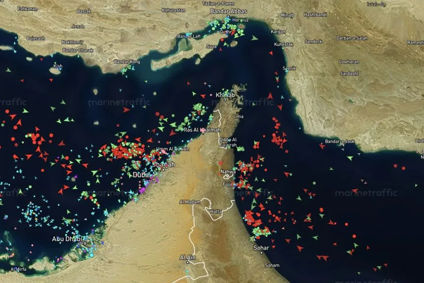 The Strait of Hormuz, a critical global energy choke point, handles over 20% of the world's daily oi