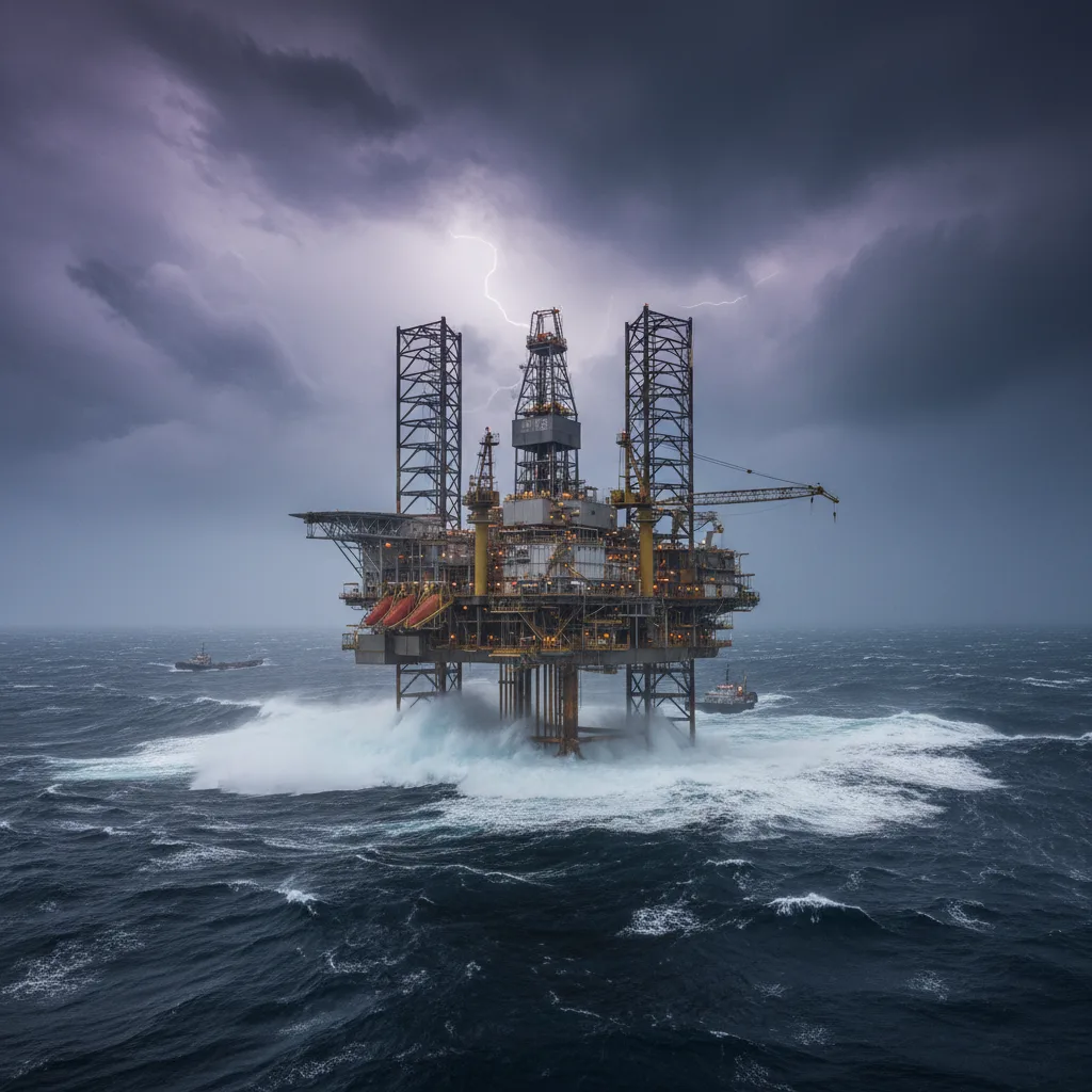 The U.S. Gulf of Mexico hosts thousands of oil and gas platforms, crucial for the nation's energy su