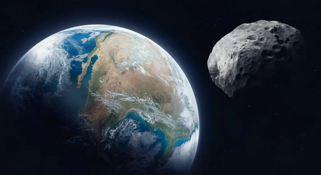 Near-Earth Objects (NEOs) are asteroids and comets whose orbits bring them within 1.3 astronomical u