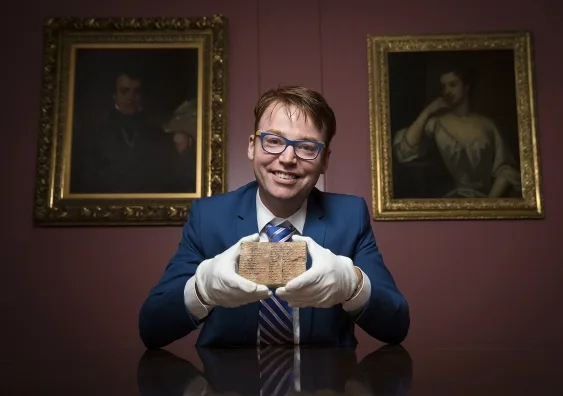 The ancient Babylonian clay tablet known as Plimpton 322, dating to approximately 1800 BCE, is a rem