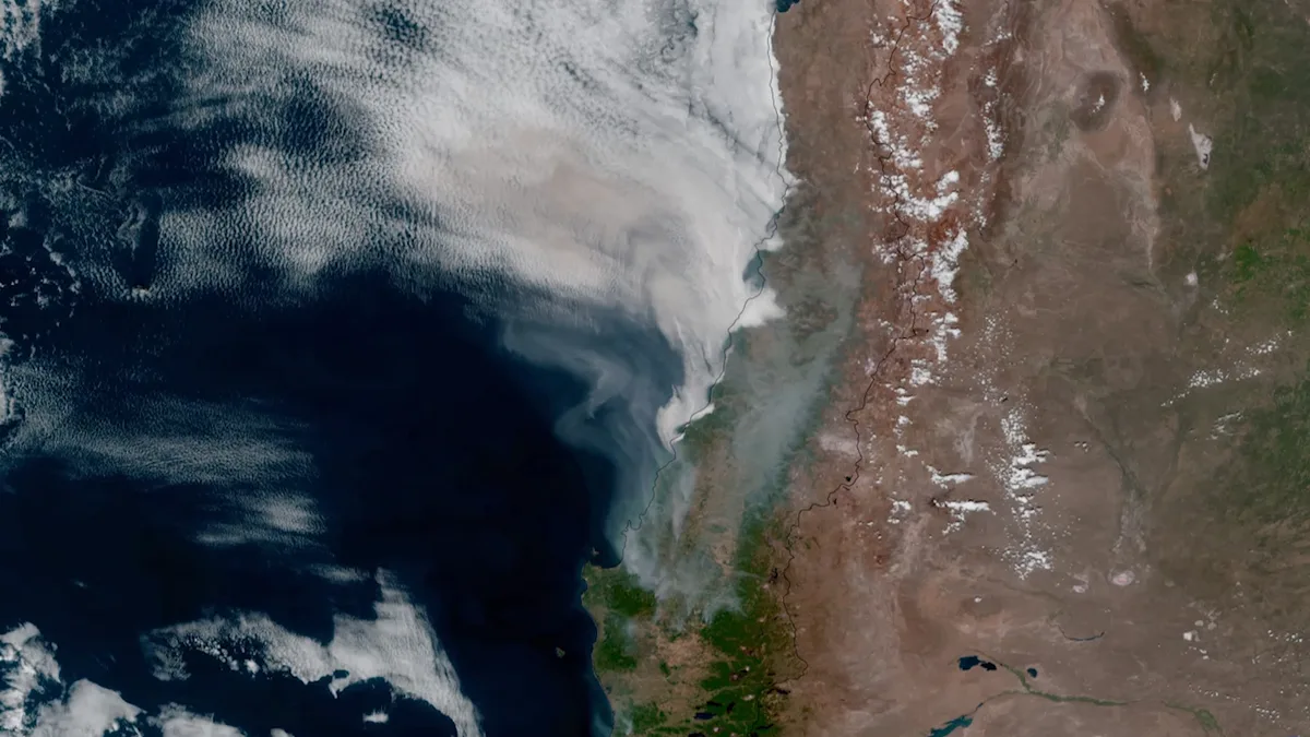 The Geostationary Operational Environmental Satellite (GOES) series, operated by NOAA, provides cont