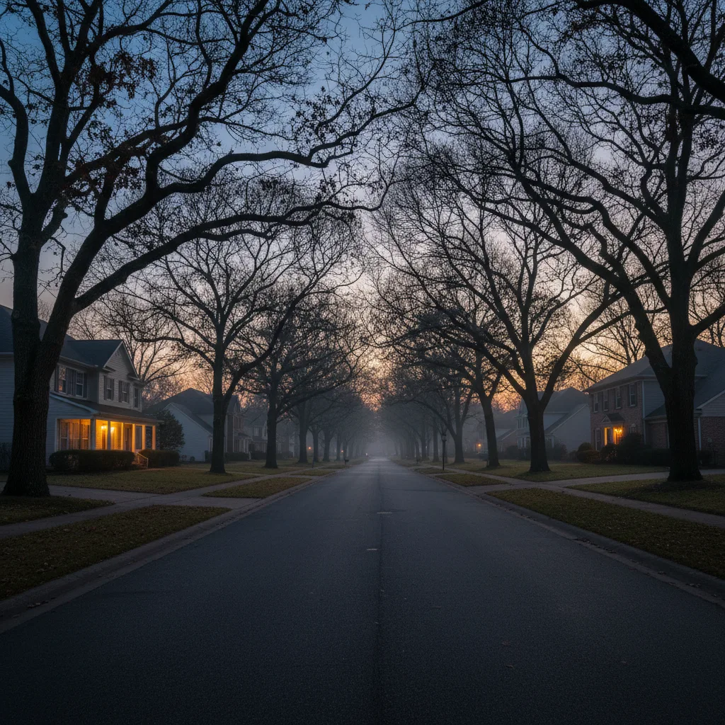 Suburban fear: a community's lingering unease.